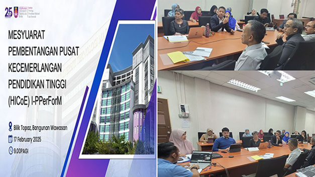 MESYUARAT PEMBENTANGAN LAPORAN PRESTASI PUSAT KECEMERLANGAN PENDIDIKAN TINGGI (HICOE) CARDIOVASCULAR ADVANCEMENT AND RESEARCH EXCELLENCE INSTITUTE (CARE INSTITUTE) UNIVERSITI TEKNOLOGI MARA.