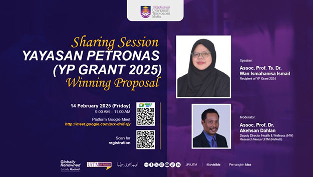 SHARING SESSION YAYASAN PETRONAS 2025 (YP GRANT 2025) : WINNING PROPOSAL