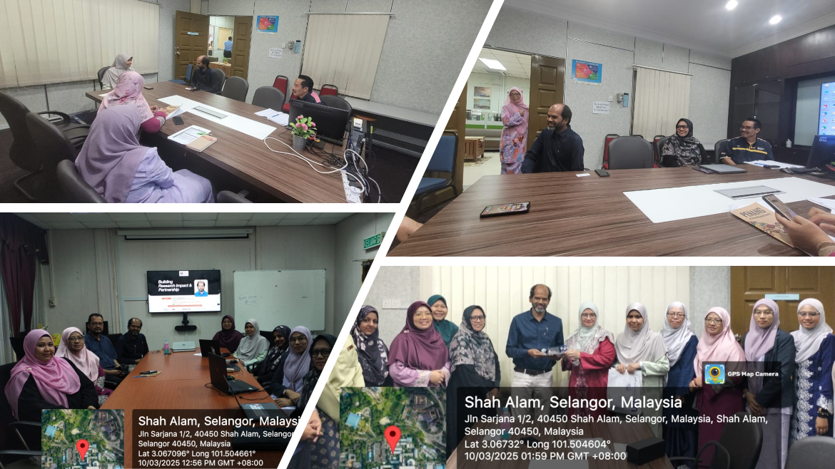 MESYUARAT KOLABORASI PENYELIDIKAN UiTM DAN ALAGAPPA UNIVERSITY, INDIA